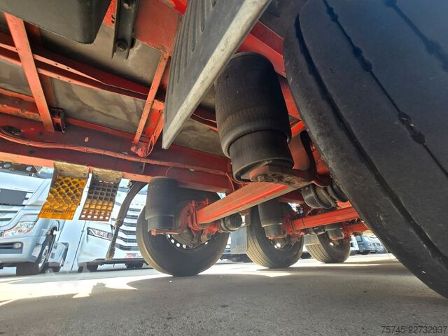 Semirimorchio con piattaforma di lavoro KRONE SD * PLATEAU * BPW * STAHLMATTEN