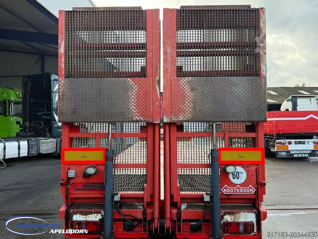Low loader Nooteboom OSDS-41-03 Laadrampen, Verbreders, SAF assen, L...
