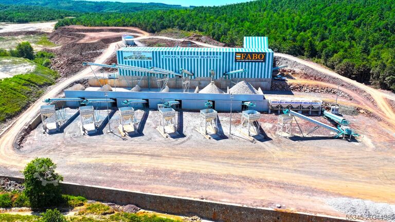 Crushing equipment FABO crusher 400 TPH stone crusher