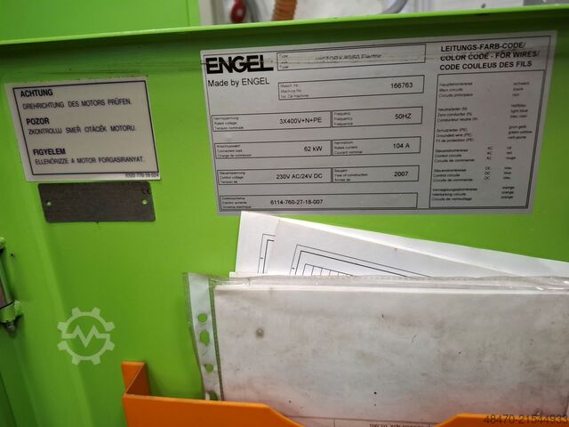 CNC formsprutningsmaskin ENGEL Victory 1050 - 200