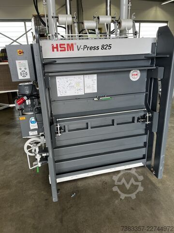 Ballenpresse für Karton und Folie HSM V-Press 825 plus pro