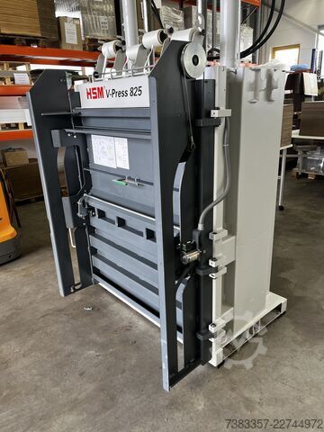 Ballenpresse für Karton und Folie HSM V-Press 825 plus pro
