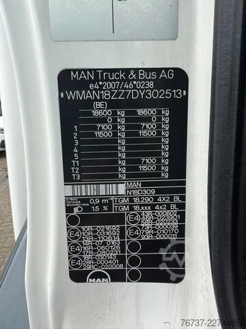 การขนส่งแช่เย็น/แช่แข็ง MAN TGM 18.290 **BELGIAN TRUCK-EURO 5**