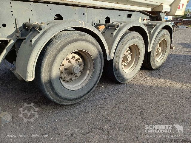Damperli yarı römork Meiller Kipper Stahlrundmulde 26m³