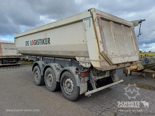 Damperli yarı römork Langendorf Kipper Stahlrundmulde 24m³