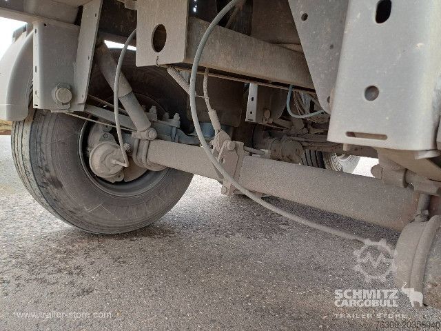 Damperli yarı römork Langendorf Kipper Stahlrundmulde 24m³