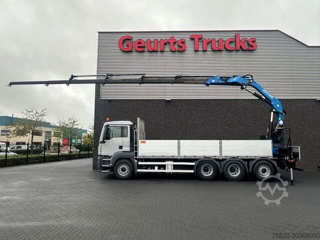  MAN TGS 35.460 8X4-4 BL OPEN LAADBAK MET EFFER 215/...