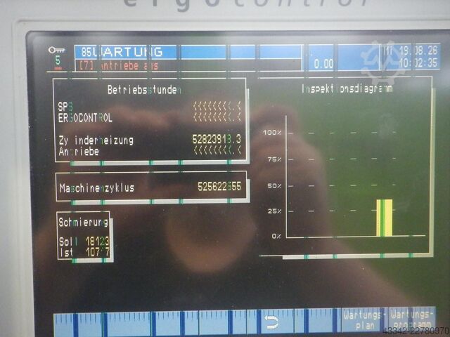 Máquina de moldeo por inyección con robot DEMAG InElect 150/520-410