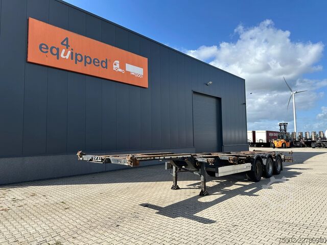 Transporte de contenedores Krone 40FT High Cube Chassis / BPW / drum / NL-chassi...