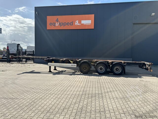 Transporte de contenedores Krone 40FT High Cube Chassis / BPW / drum / NL-chassi...
