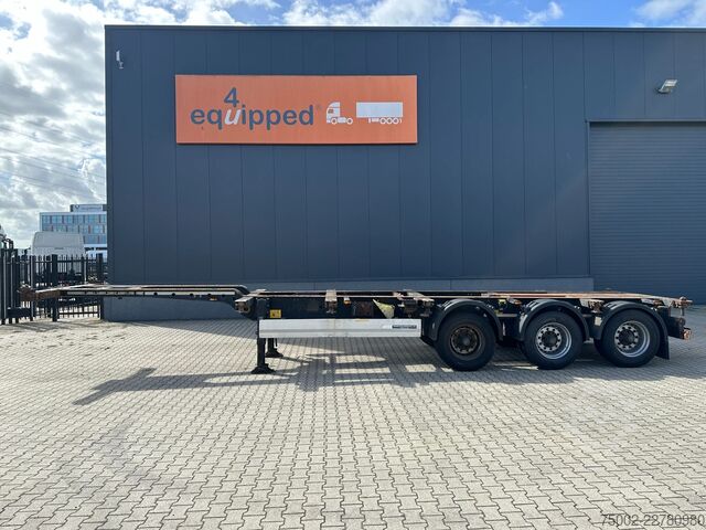 Transporte de contenedores Krone 40FT High Cube Chassis / BPW / drum / NL-chassi...
