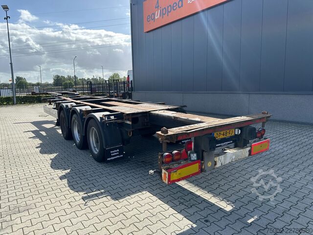 Transporte de contenedores Krone 40FT High Cube Chassis / BPW / drum / NL-chassi...