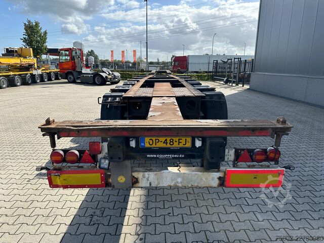 Transporte de contenedores Krone 40FT High Cube Chassis / BPW / drum / NL-chassi...