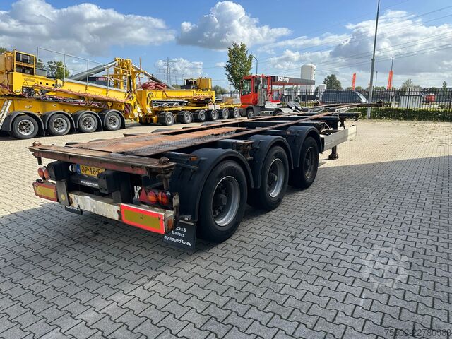 Transporte de contenedores Krone 40FT High Cube Chassis / BPW / drum / NL-chassi...