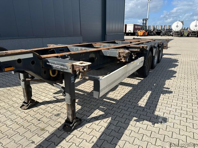 Transporte de contenedores Krone 40FT High Cube Chassis / BPW / drum / NL-chassi...