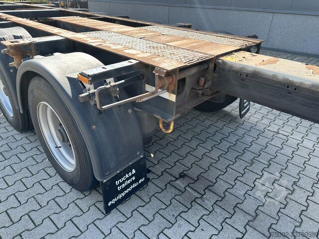Transporte de contenedores Krone 40FT High Cube Chassis / BPW / drum / NL-chassi...