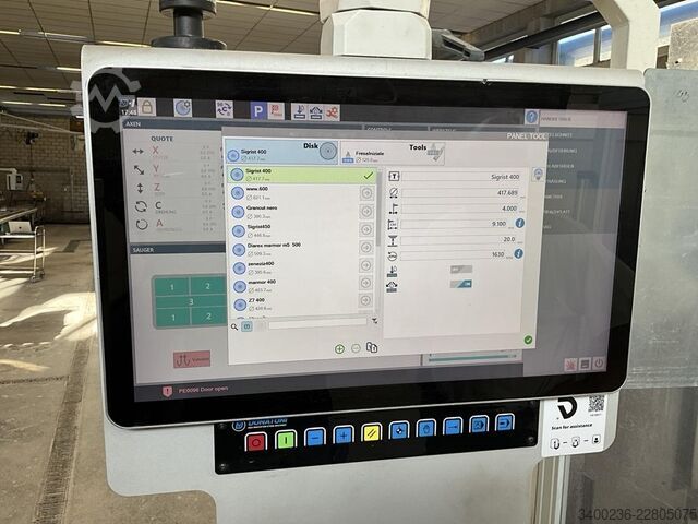 2022 Donatoni S3Q TWIN CNC-5 แกน เครื่องตัดหินแบบบริดจ์ Donatoni S3Q