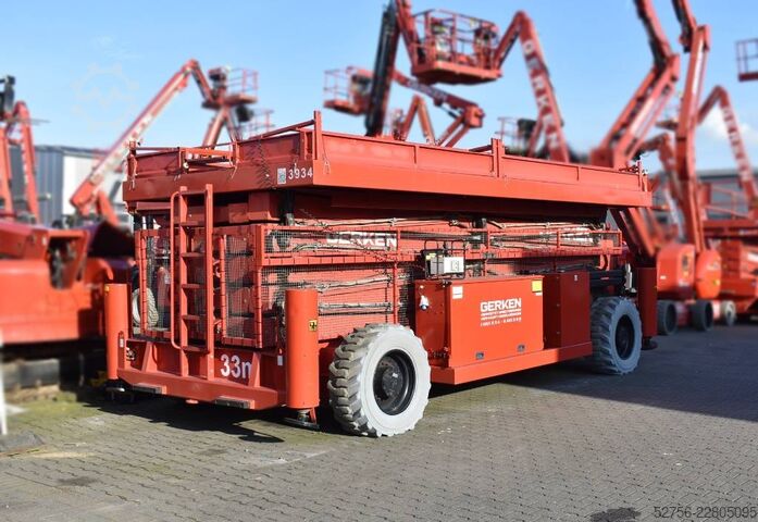 הרמת מספריים Holland Lift G-320DL30 4WDS/N