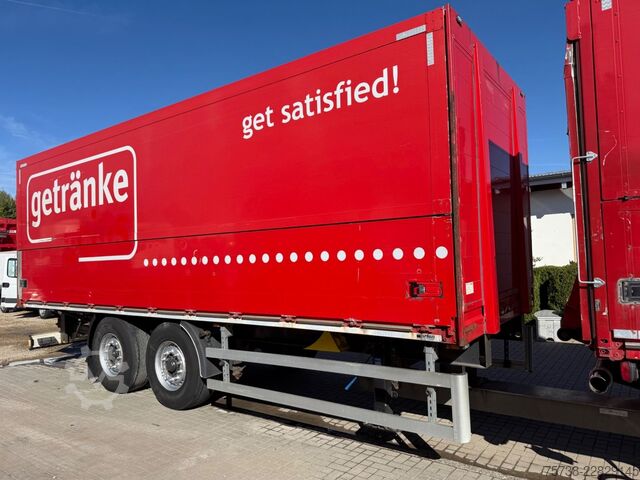 Getränkeanhänger ORTEN Getränkeanhänger Tandem/Schwenkwand/Staplerhalte