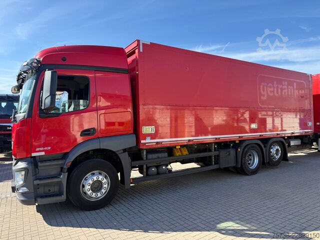 LKW mit Getränkeaufbau MERCEDES-BENZ Actros 2543 Getränke/Retarder/Lenkachse/Klima