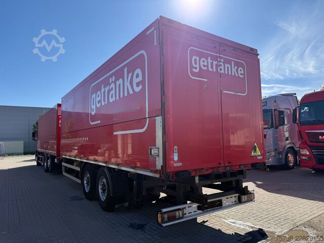 LKW mit Getränkeaufbau MERCEDES-BENZ Actros 2543 Getränke/Retarder+ANHÄNGER Orten