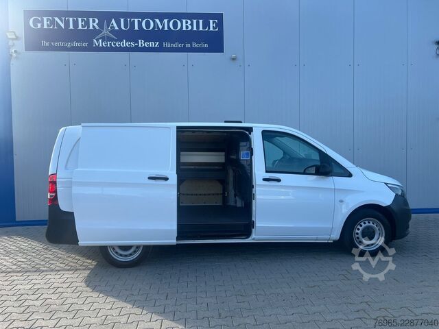 Ploščati dostavnik MERCEDES-BENZ Vito 114 LANG KLIMA TEMPOMAT AHK WERKZEUGSCHRÄNK