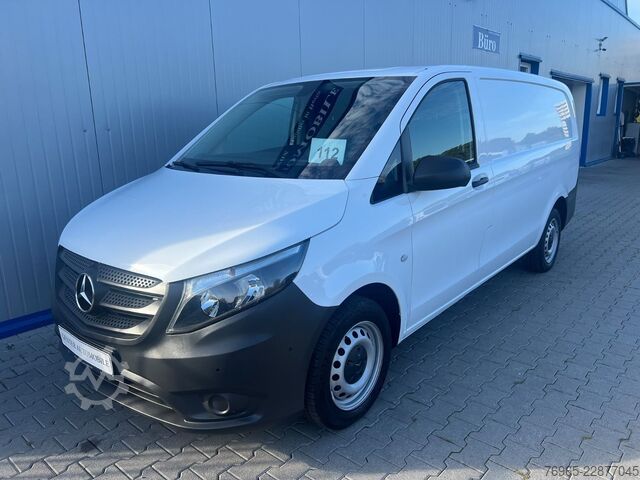 Ploščati dostavnik MERCEDES-BENZ Vito 114 LANG KLIMA TEMPOMAT WERKZEUGSCHRÄNK