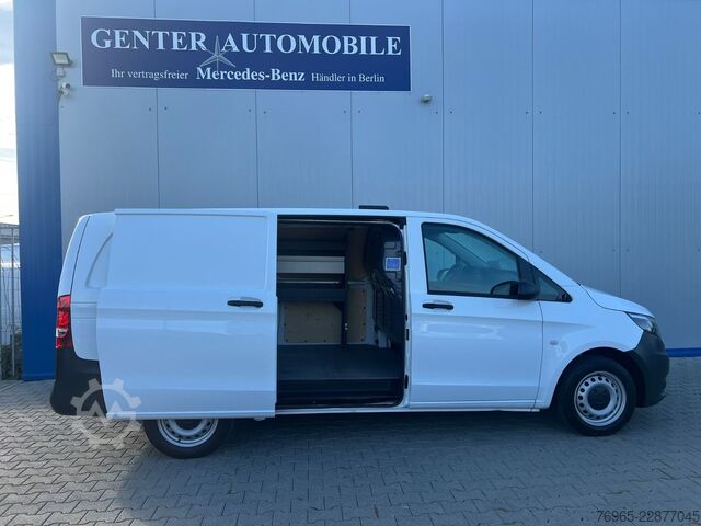 Ploščati dostavnik MERCEDES-BENZ Vito 114 LANG KLIMA TEMPOMAT WERKZEUGSCHRÄNK