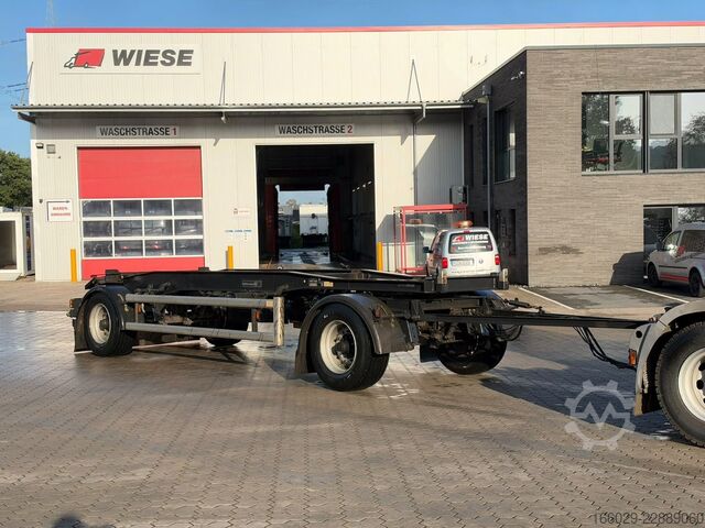 Remolque con chasis intercambiable HÜFFERMANN HSA1870 Abrollanhänger Schlitten