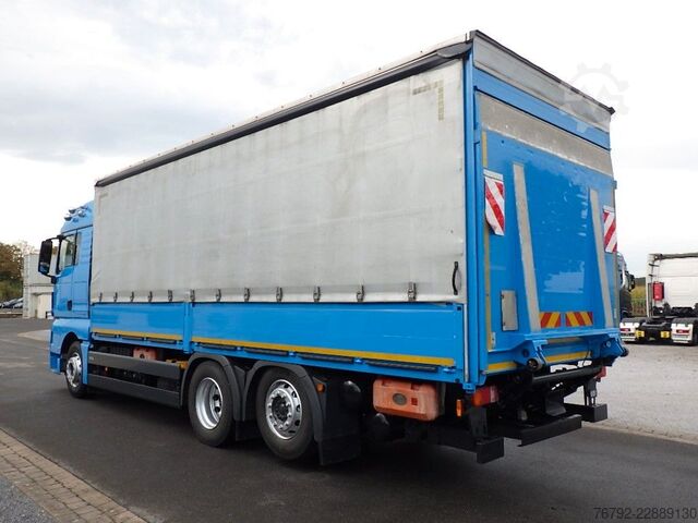 Camião de plataforma MAN TGX 26.460 LL L-Fhs./Pritsche/LBW/Lenkachse/Ret.