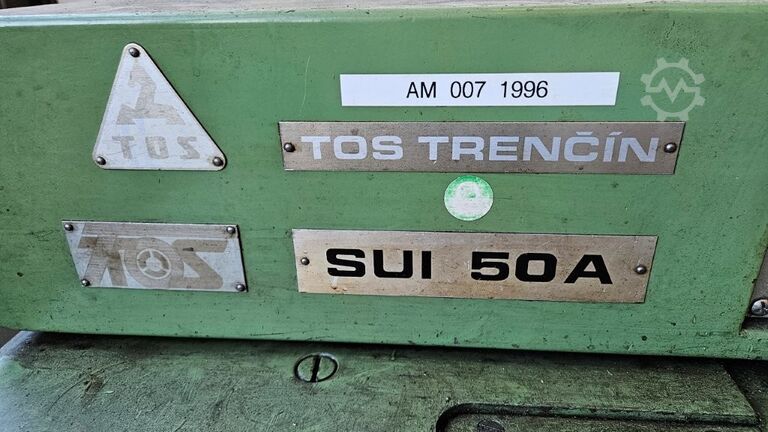 리드/피드 스핀들 선반 TOS Trenčín SUI 50A 1500