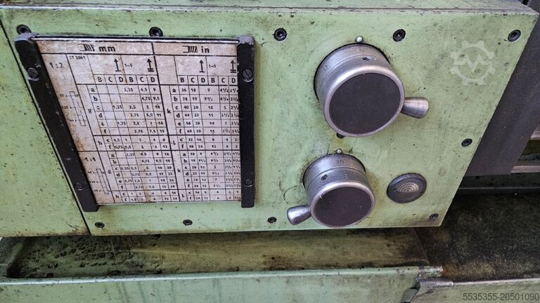 리드/피드 스핀들 선반 TOS Trenčín SUI 50A 1500