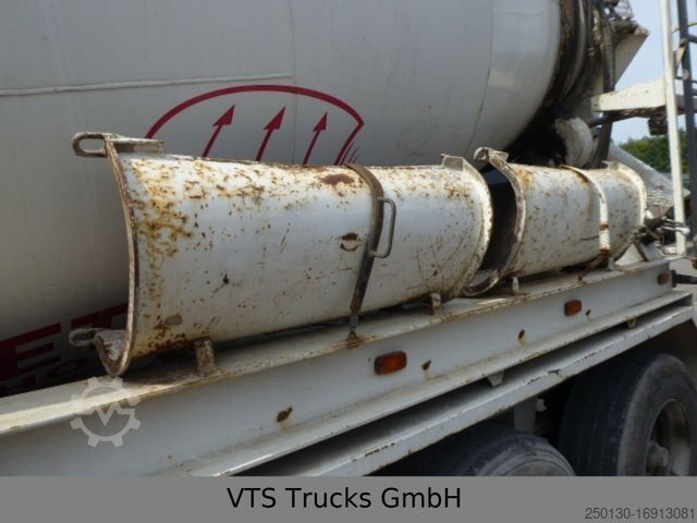 Semitrailer Stetter 10 kbm Betonmischer mit Deutz Motor