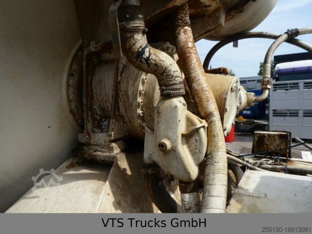 Semitrailer Stetter 10 kbm Betonmischer mit Deutz Motor