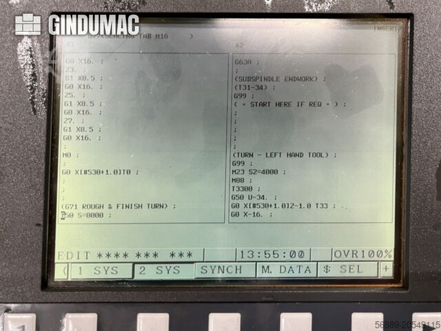 מכונת מפנה מסוג שוויצרי Citizen A20 7PL