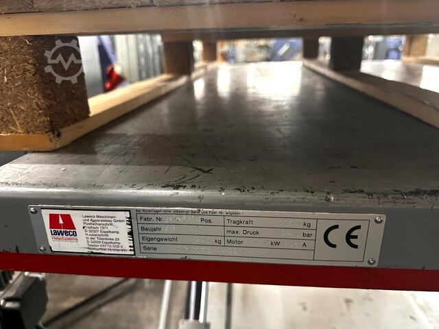 Piattaforma di sollevamento LAWECO GZS