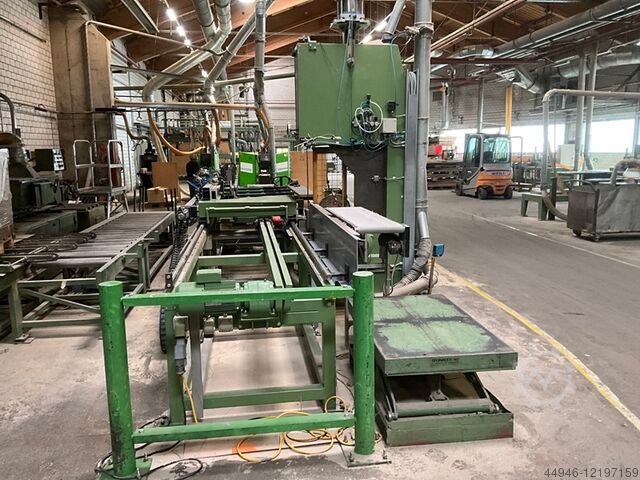 Sierra de cinta con mesa de alimentación HEMA UH900