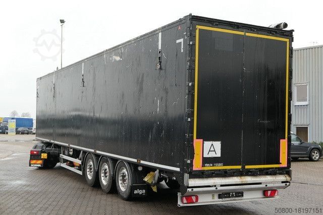סמי טריילר עם רצפה נעה LEGRAS SBS 2220, 92m³, 8mm Boden, SAF, Alu-Felgen