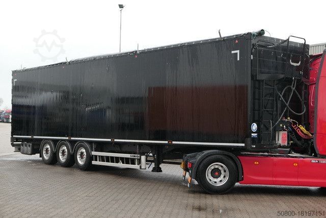 סמי טריילר עם רצפה נעה LEGRAS SBS 2220, 92m³, 8mm Boden, SAF, Alu-Felgen