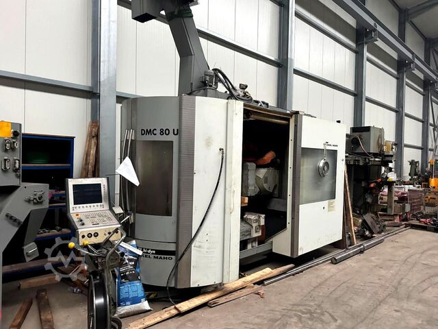 Vertical machining center DMG DMC 80 U hi-dyn