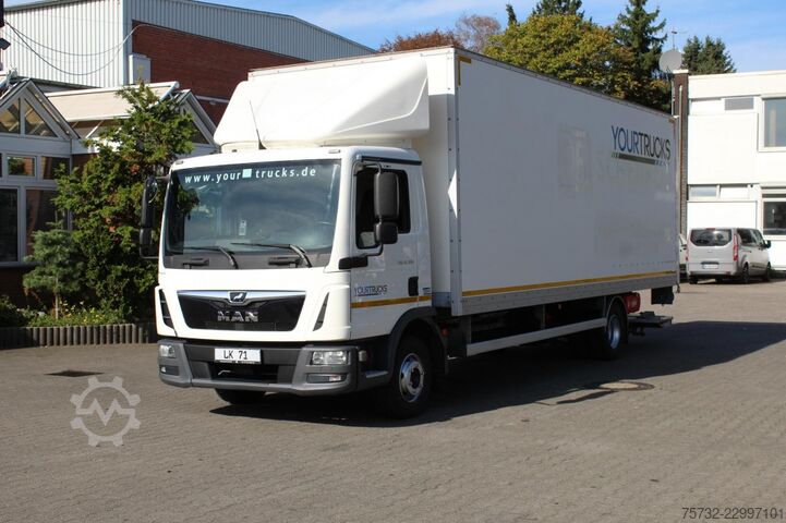 Box truck MAN TGL 12.190 Koffer LBW Luft LBW Nur 111Tkm