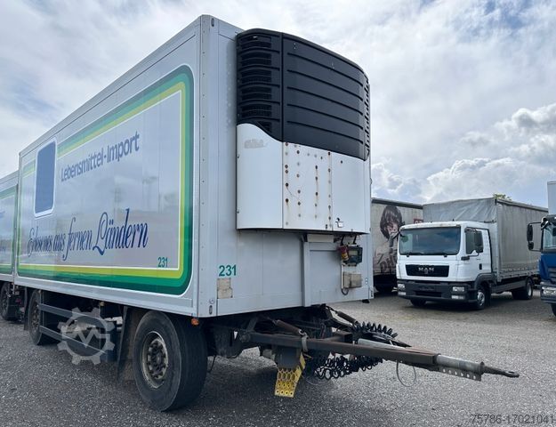 Skåpsläp SCHMITZ CARGOBULL KO 18 ISO Koffer / LBW 1500 kg