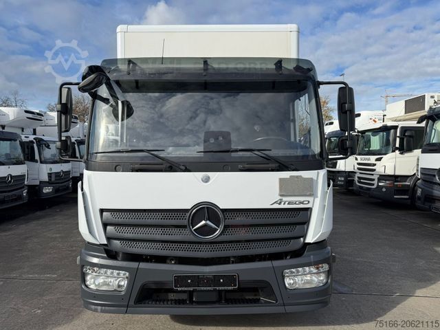 Camião de caixa fechada MERCEDES-BENZ ATEGO 1224 L Koffer 7,20 m LBW 1,5 T*AHK*94 tkm