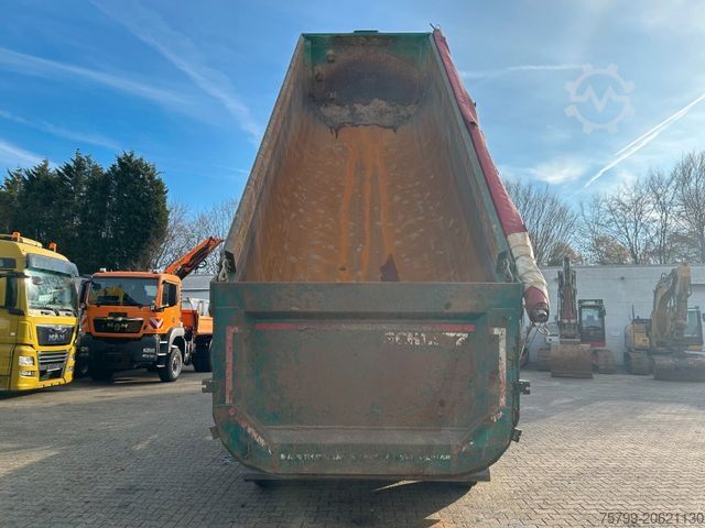 مقطورة نصف قلابة SCHMITZ CARGOBULL Stahl Kippauflieger mit Liftachse