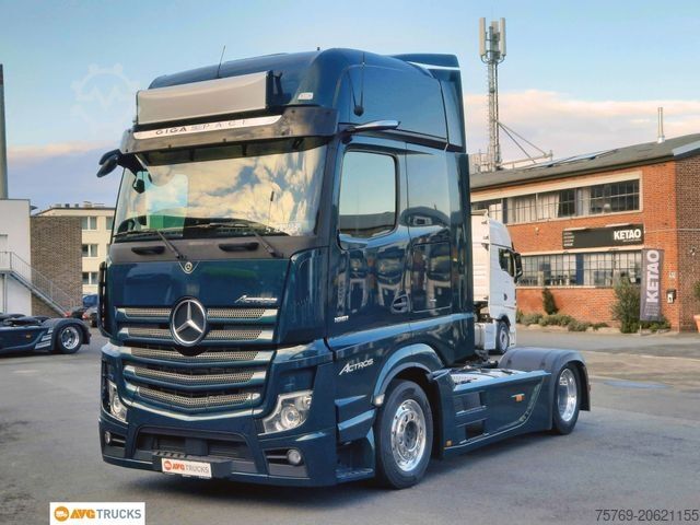 Cabeza tractora de gran volumen MERCEDES-BENZ 1851 LS ACTROS Giga Retarder Standklima Alu