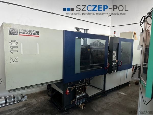 射出成形機 FERROMATIK MILACRON K110D-S/2F / 2K-Spritzgießmasch