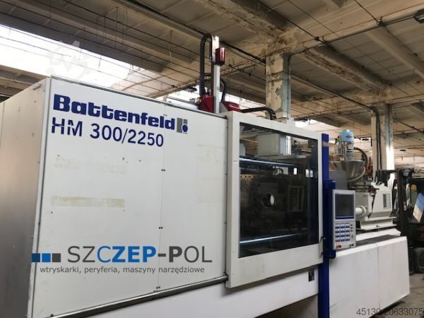 Enjeksiyonlu kalıp makinası Battenfeld HM 300/2250S