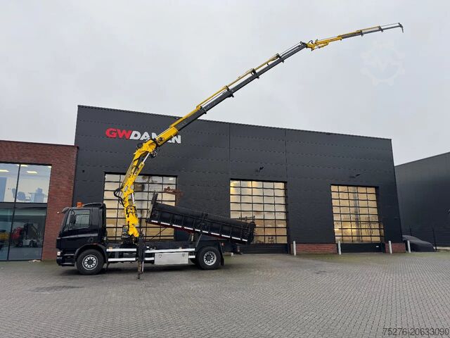 טיפר עם מנוף DAF CF 75.310 4x2 Kipper /  Terex 190.2E - A5 + Fly...