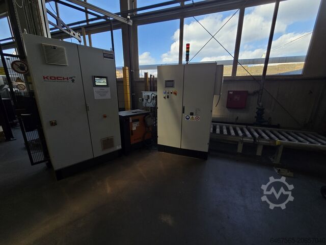 Lini produksi briket otomatis Koch Robotersisteme