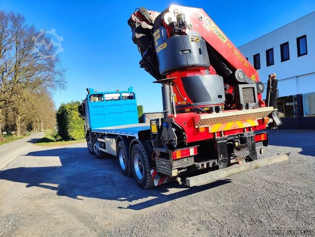 लोडिंग प्लेटफार्म Mercedes-Benz Actros 4151 V8 8x4 Palfinger PK78002 + Flyjib P...